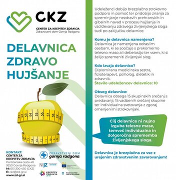 Brezplačni programi za krepitev zdravja in delavnice Centra za krepitev zdravja Zdravstvenega doma Gornja Radgona 4